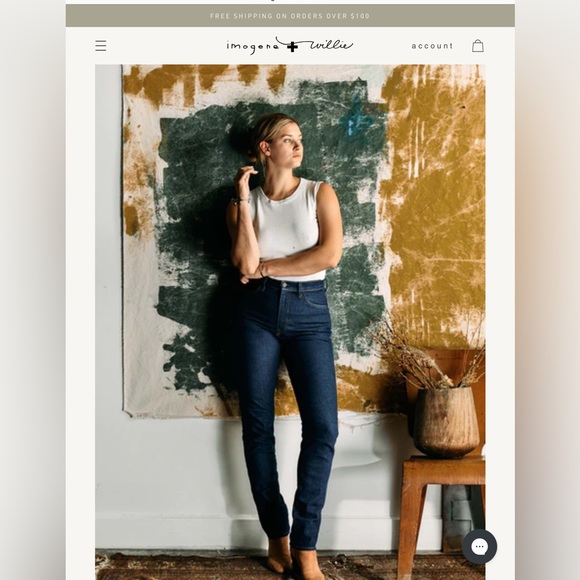 Womens Imogene and Willie Jeans size 27 - Picture 2 of 6